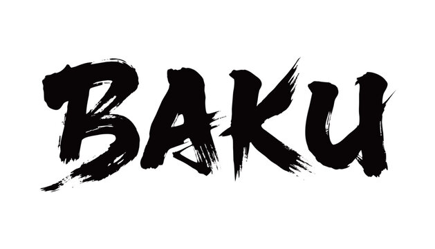 BAKU handwriting
