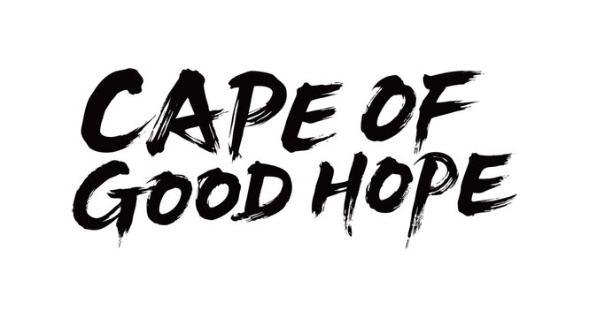 CAPE OF GOOD HOPE Handwriting
