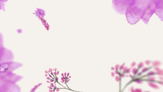 4K Colorful Flowers Animated Background Video | Vibrant Blooming Flowers Motion Graphics 4K | Dynamic Multicolor Floral Animation Background | Beautiful Spring Flowers Animated Backdrop 4K | Colorful 