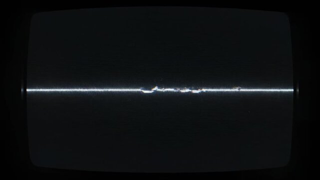 Black screen with loading icon