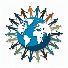 group of people around the world