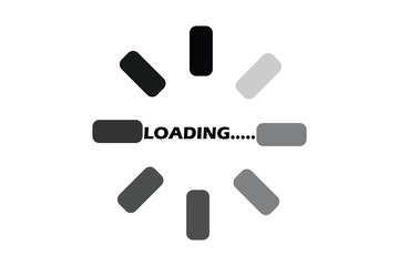 Loading icon, Loading symbol Images icon, flat style loading icon.