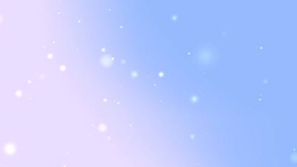 Pastel Blue Gradient Sparkle Background with Soft Floating Light Particles Design
