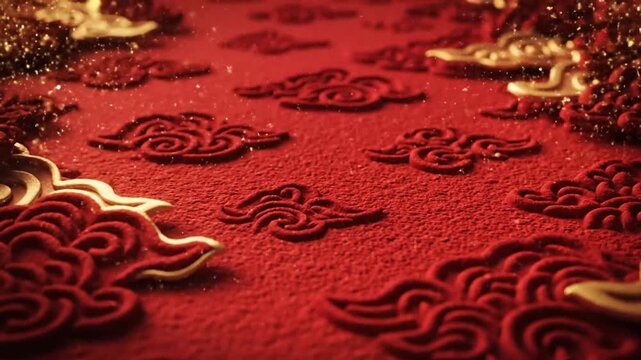 Abstract chinese new year design