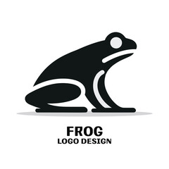 Fototapeta premium Frog Vector Logo Design 