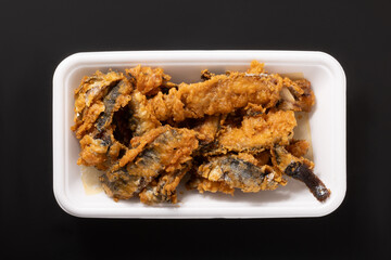 いわし　唐揚げ