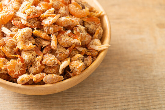 dried shrimps or dried salted prawn