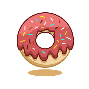 Donut with sprinkle