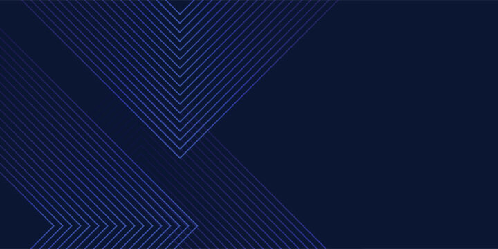 Symmetrical Chevron Lines Gradient Background in Dark Navy Blue with Subtle Light Blue Tones Creating a Sophisticated and Modern design backgorund eps10