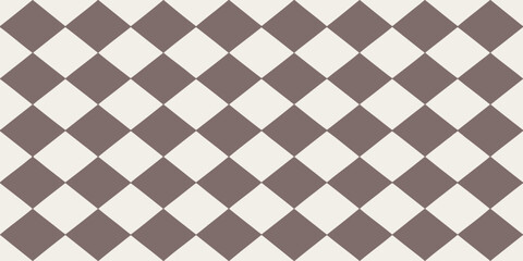 Fototapeta premium Seamless Geometric Checker Pattern for Print-on-Demand Apparel, Clean Modern Vector Checkered Background Texture