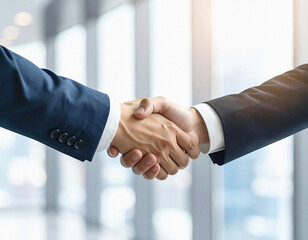 Generative AI
ビジネスパートナーシップを象徴する握手の瞬間