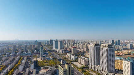 China Shandong Dongying Urban Architectural Scenery © guoquan