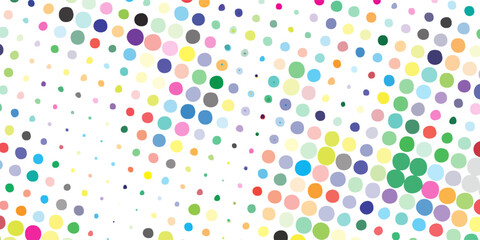 abstract halftone background featuring a uniform pattern of dots in a warm and energetic color palette: shades of orange, red, black, and subtle blue. vector illustration