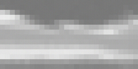 Pixelated Grayscale Abstract Horizon . Dynamic Gray Tones Pixelated Grid Pattern: A Modern Mosaic with a Geometric Touch for Digital Backgrounds and Creative Designs, Subtle Texture and Contemporary 