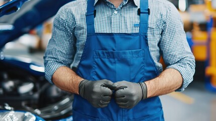 Expert car repair and maintenance by skilled technicians in a modern garage environment