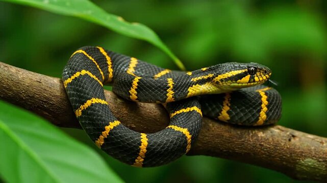snake on a branch