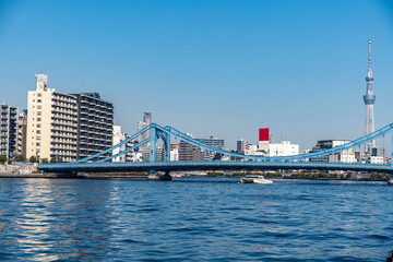 Fototapeta premium 東京 隅田川界隈の風景