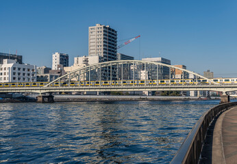 東京　隅田川界隈の風景
