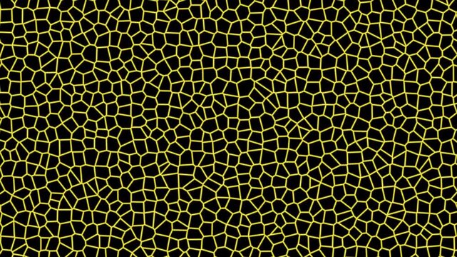 Golden Crack Mosaic Animated Texture Background
