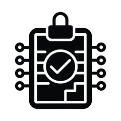 Hardware Compatibility Check Vector Illustration