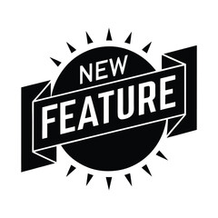 New Feature Announcement Vector Illustration