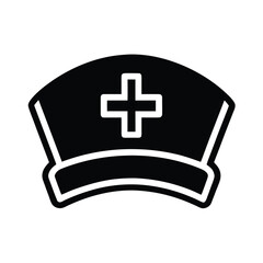 Nurse Cap Medical Vector Illustration