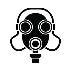 Oxygen Mask Vector Illustration