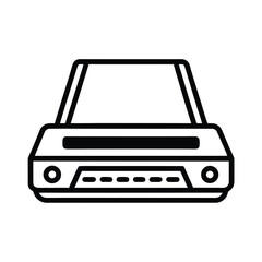 Scanner Device Vector Illustration