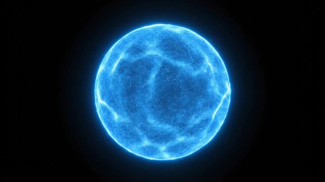 blue planet in space