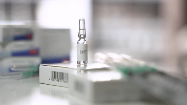 Focus Pull from Testosterone Ampoule to Syringes, TRT Injection Preparation