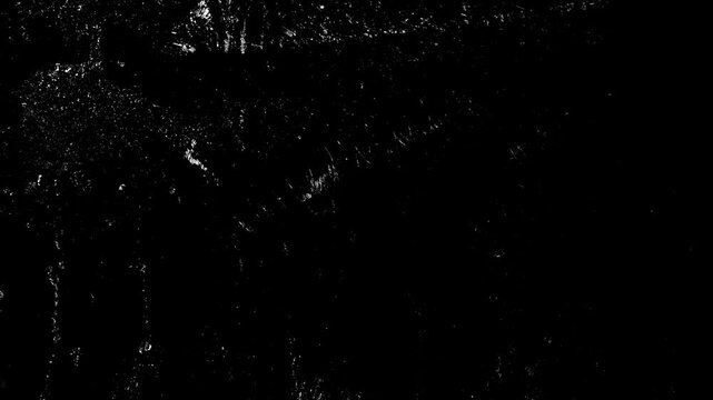 High Contrast Black and White Grunge Texture Background with Dramatic Peeling Paint and Distressed Organic Surface Details