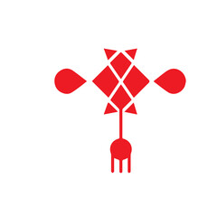 Red Geometric Icon