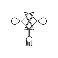 Abstract Geometric Symbol