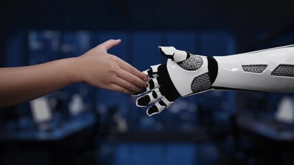 A futuristic representation of cybersecurity featuring robots and a world map adorned with digital locks, emphasizing modern data protection in a global network setting. Synapse - Powered by Adobe