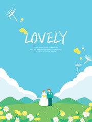 밝은 봄 꽃 백그라운드 09
