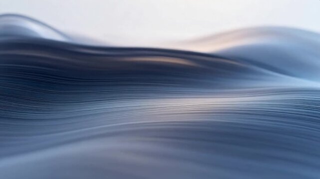 Abstract wavy layered pattern