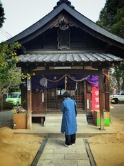 japanese temple in kyoto japan
