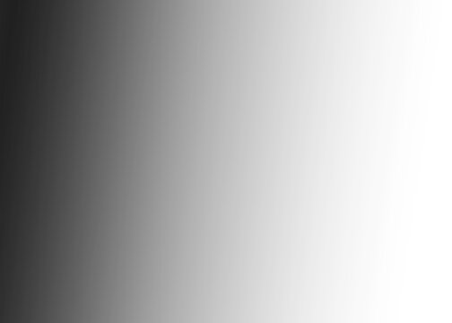 Simple black fade element on transparent background