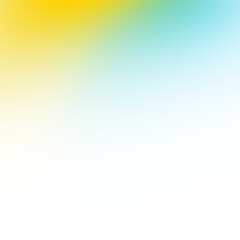 Colorful gradient background with smooth transition on transparent background