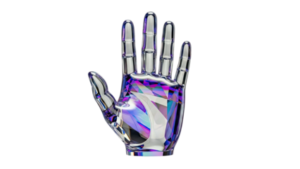 Crystal Hand Sculpture