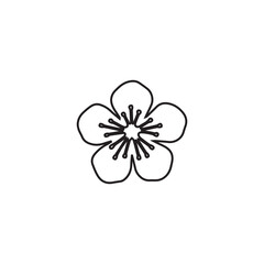 Minimalist Blossom Illustration