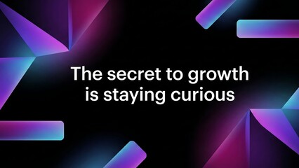 Geometric Inspiration – Modern Purple and Blue Design with Empowering Typography for Corporate Branding and Event Promotions – Vector Illustration ai