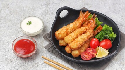 Ebi Furai, Deep fried shrimp
