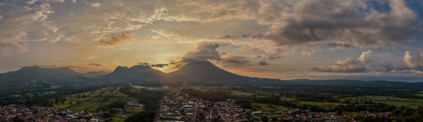 La Fortuna Panoramic and Arenal Volcano, Costa Rica © Raja