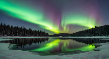 Aurora Painting the Night