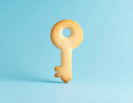 カギの形をしているクッキー