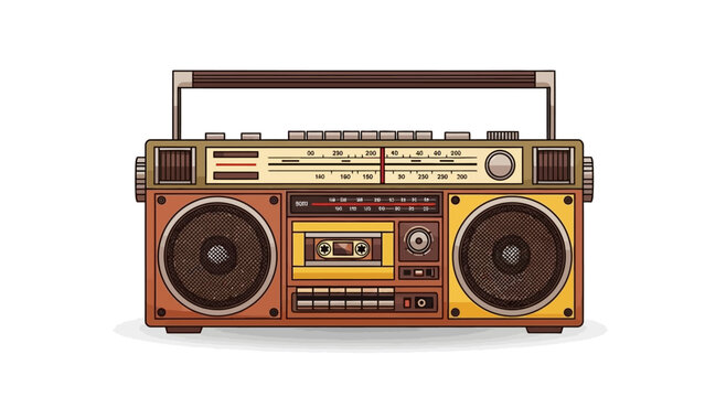 RARE VINTAGE SHARP GF-9696 boombox ghetto blaster for repair