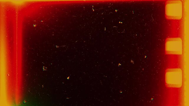 burn film and dust scratches overlay, real film scan	