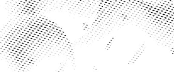 Abstract white and gray color background with halftone effect, dot pattern.