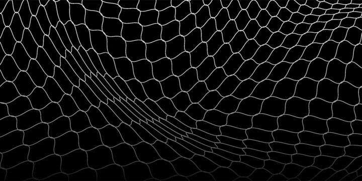 Mesh texture for fishing nets. Seamless pattern for sportswear or soccer goal, volleyball net, basketball hoop, hockey, athletics. Abstract net background for sports